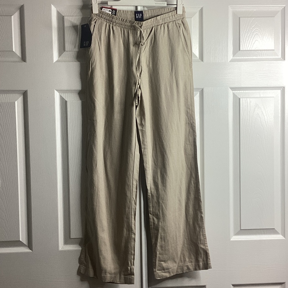 GAP Linen Blend‎ Pull On Pants XS New